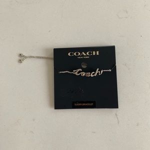 Brand New Coach Silver Bracelet